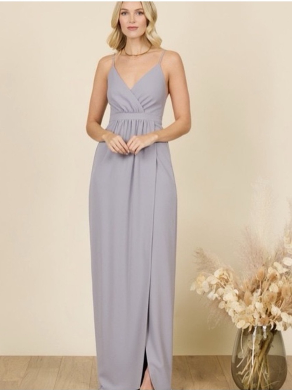 Park & Fifth Union Dress | Dusty Lavender Grey | Size 10